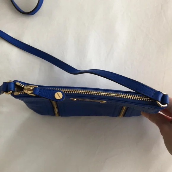 Cobalt Blue Michael Kors Purse - Picture 4 of 10